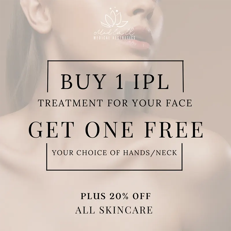 Buy 1 IPL Treatment for your Face Get One Free