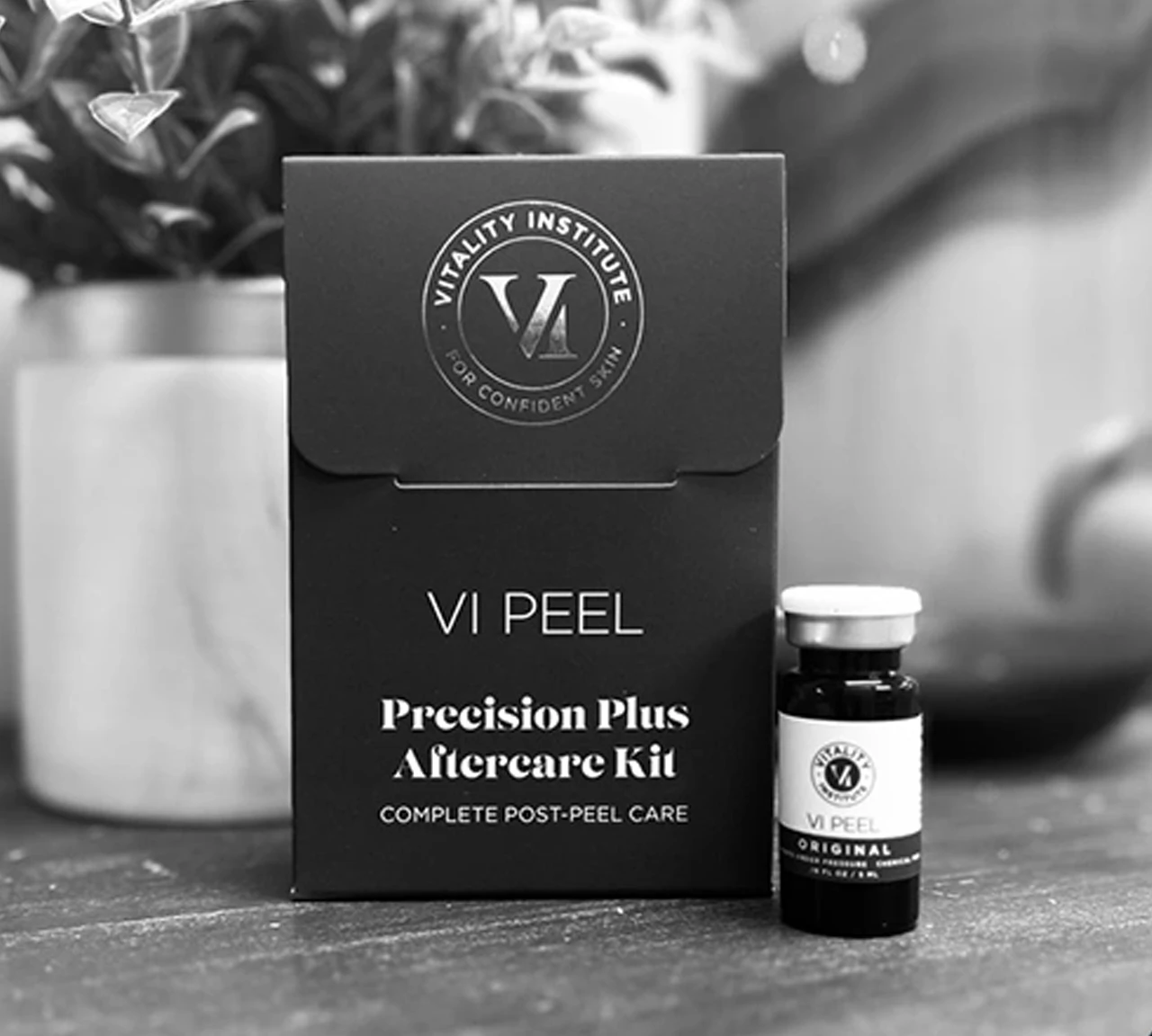 VI Peel post-procedure take-home skincare kit.